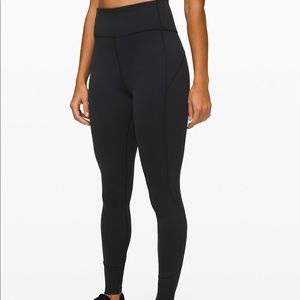 Lululemon In Movement tights leggings 8 28” Black